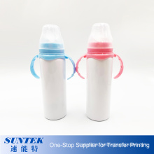 8oz Stainless Steel Baby Bottles for Sublimation
